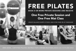 Create Balance Pilates Postcard