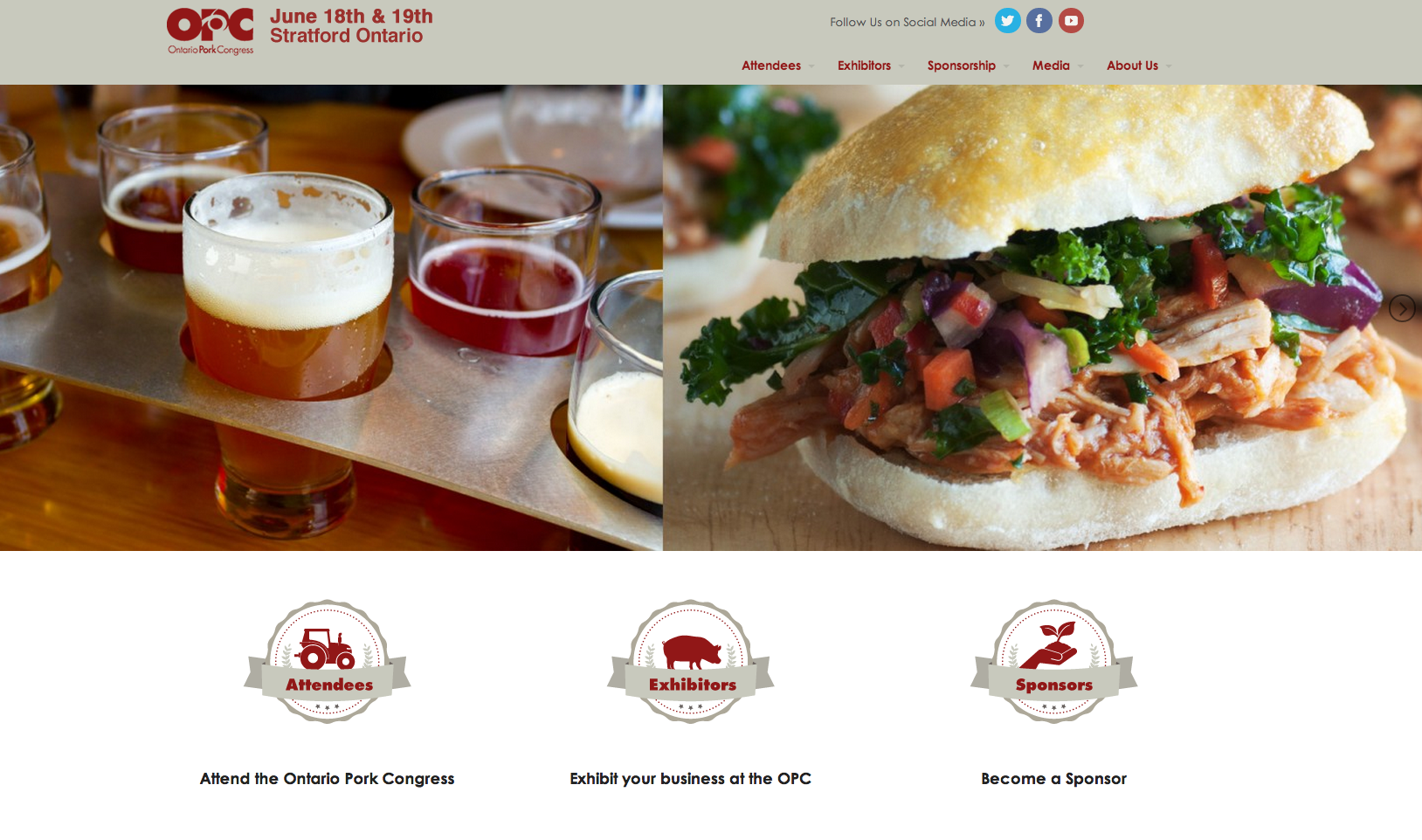 Ontario Pork Congress Ecoworks Web Architecture